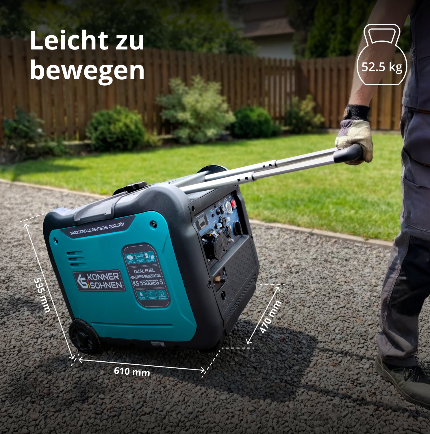 LPG/Benzin-Inverter-Generator KS 5500iEG S