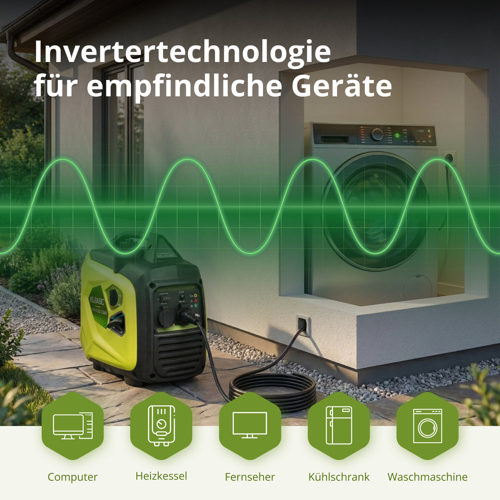 Inverter-Benzingenerator KSB 33i S