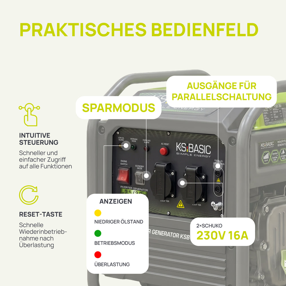 Inverter-Generator KSB 36i