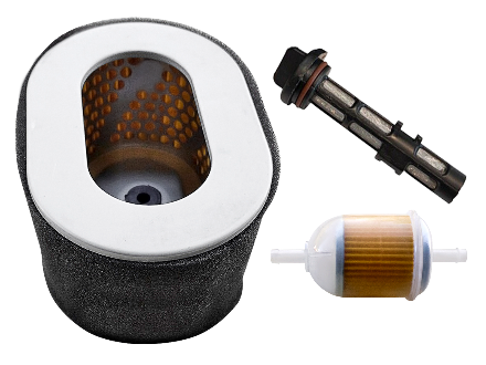 Set di filtri per generatori Diesel: Filtro dell'olio, Filtro dell'aria, Filtro della benzina
