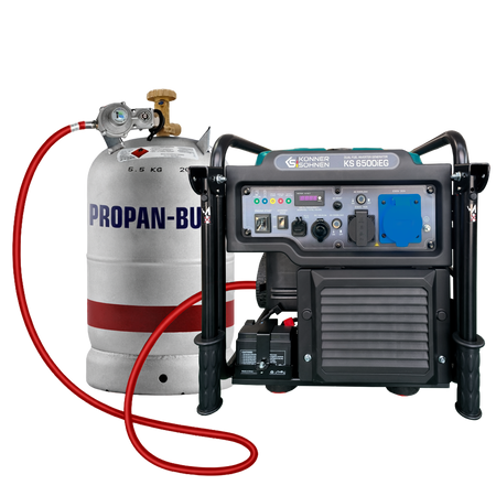Dobbeltbrændstof Inverter Generator KS 6500iEG