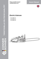 Електрически верижен трион KS CS1800-14, KS CS2200-16, KS CS2400-18