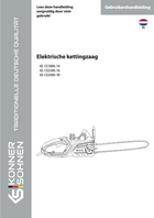 Elektrische kettingzaag KS CS1800-14, KS CS2200-16, KS CS2400-18