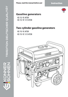 Generatori a benzina. Generatori a benzina a due cilindri