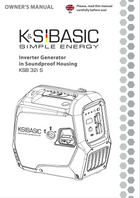 Generatore Inverter in Involucro Insonorizzato KSB 32i S