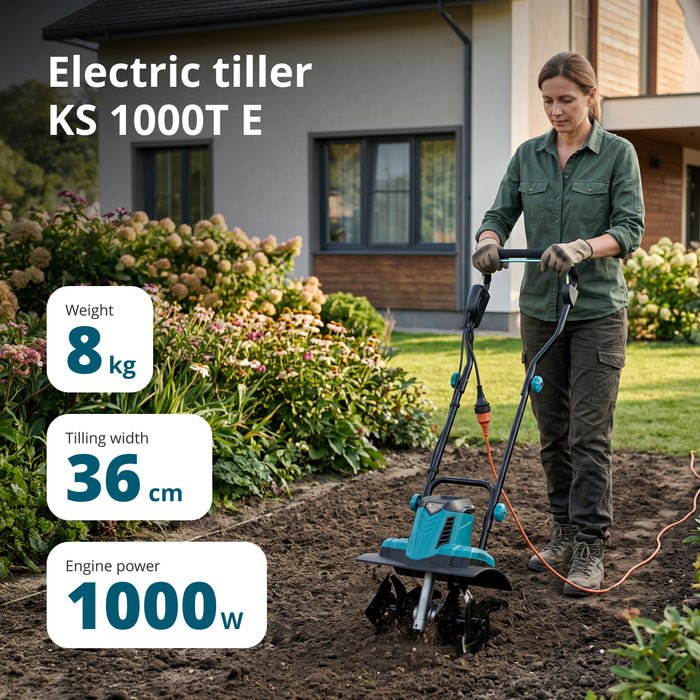 Electric tiller KS 1000T E