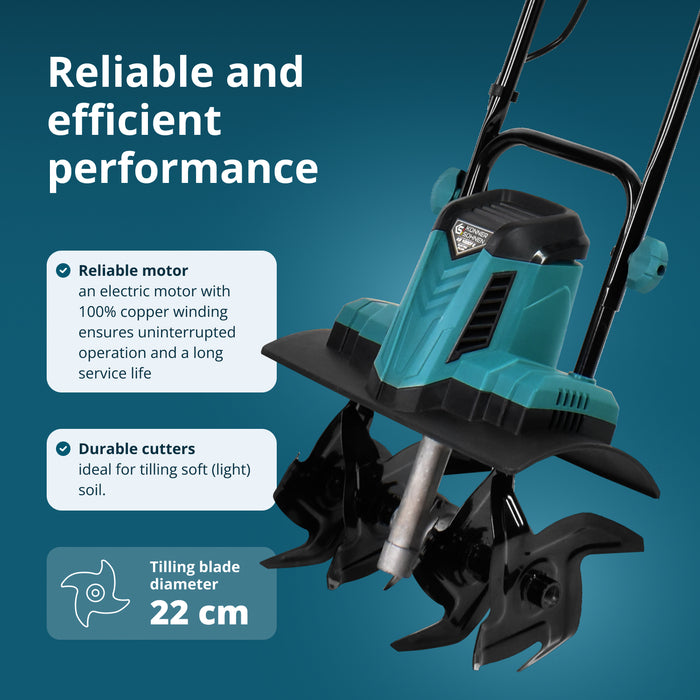 Electric tiller KS 1000T E
