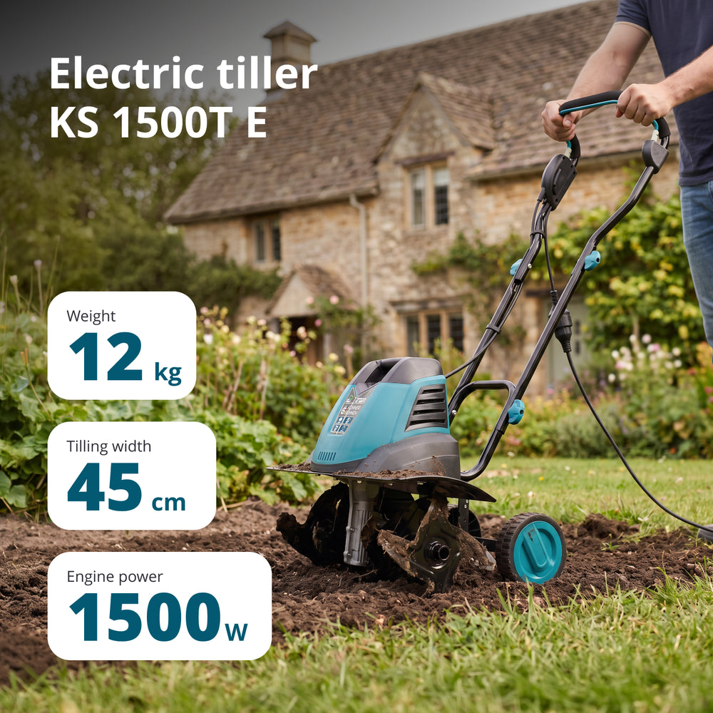 Electric tiller KS 1500T E