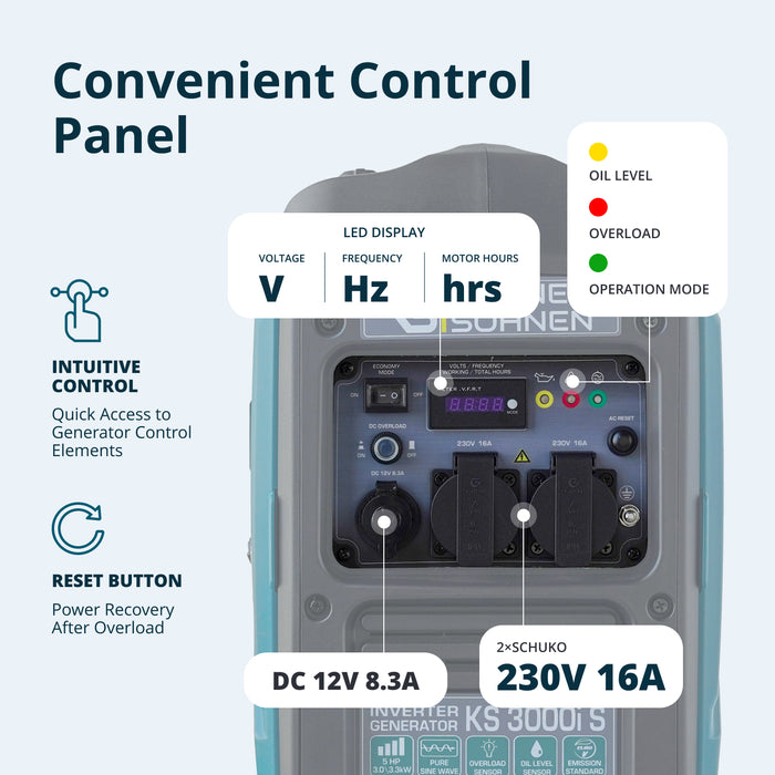 Inverter generator KS 3000i S
