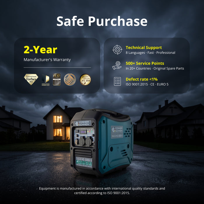Inverter generator KS 3000i S