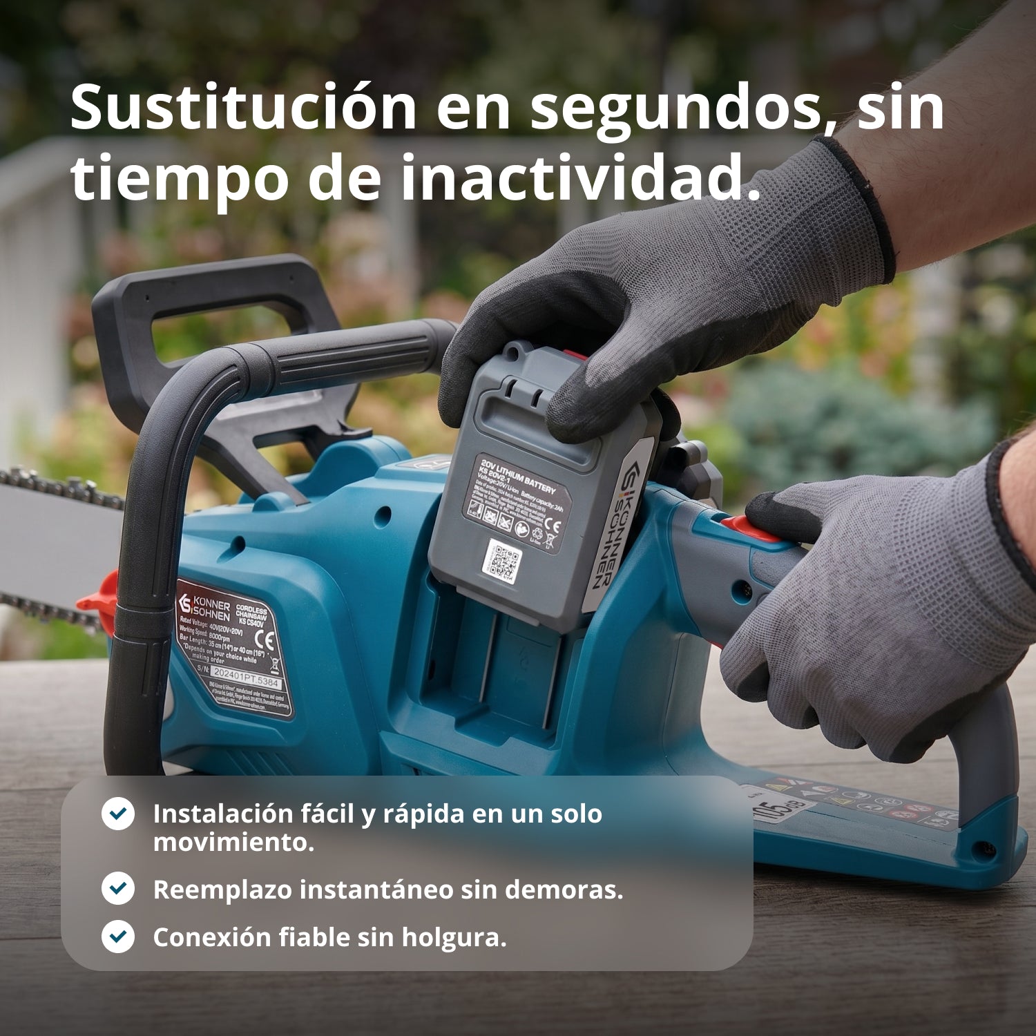 Kit de inicio KS 20V2-1-DUAL