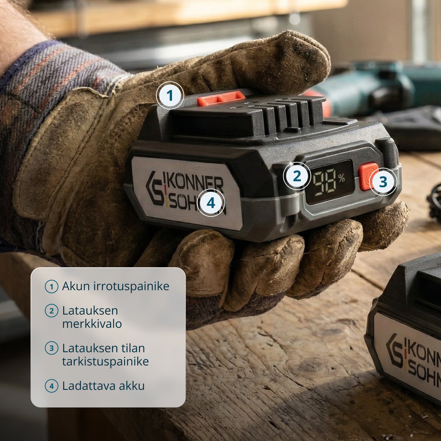 Aloituspakkaus KS 20V2-1-DUAL