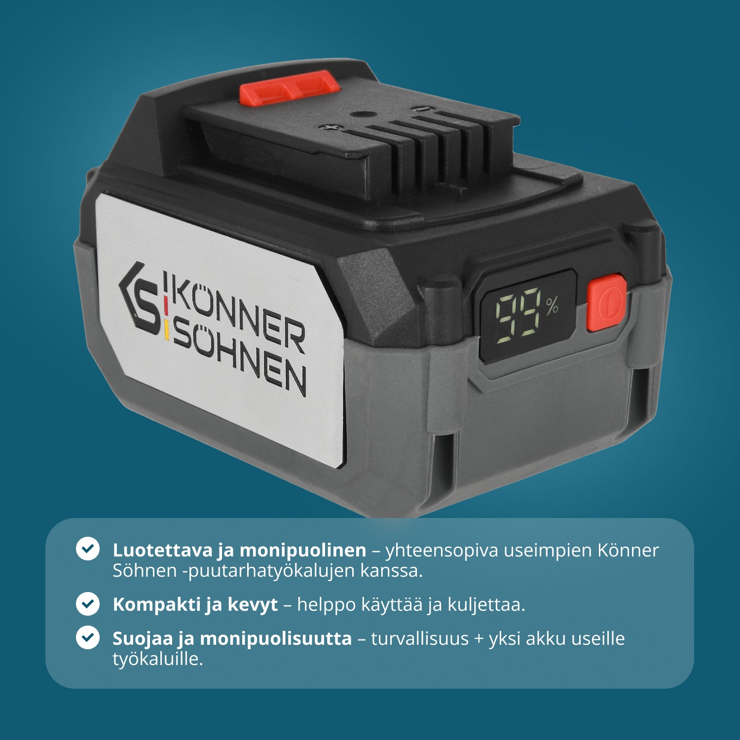 20V litiumakku KS 20V4-1