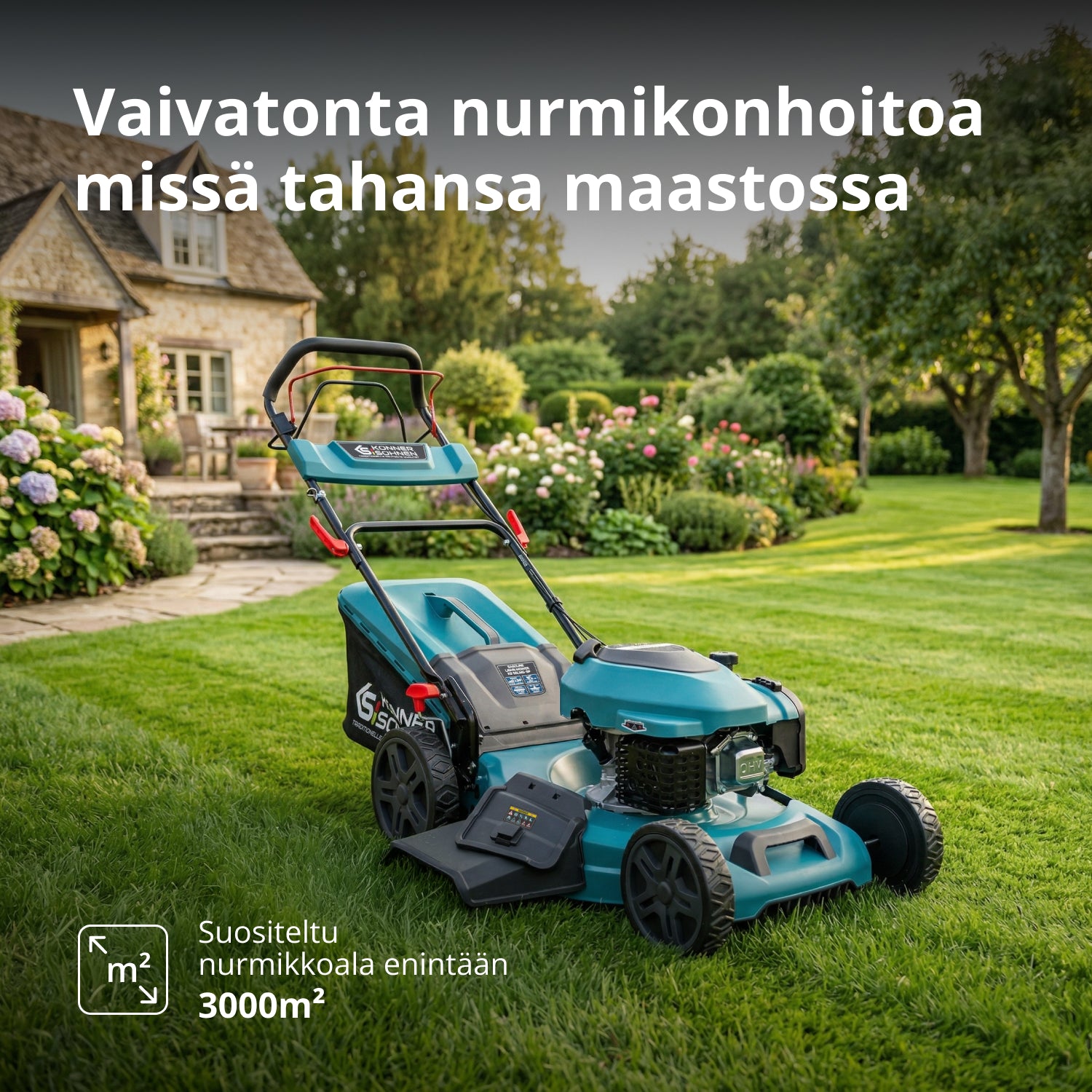 Bensiinikäyttöinen ruohonleikkuri KS 56LMG-SP
