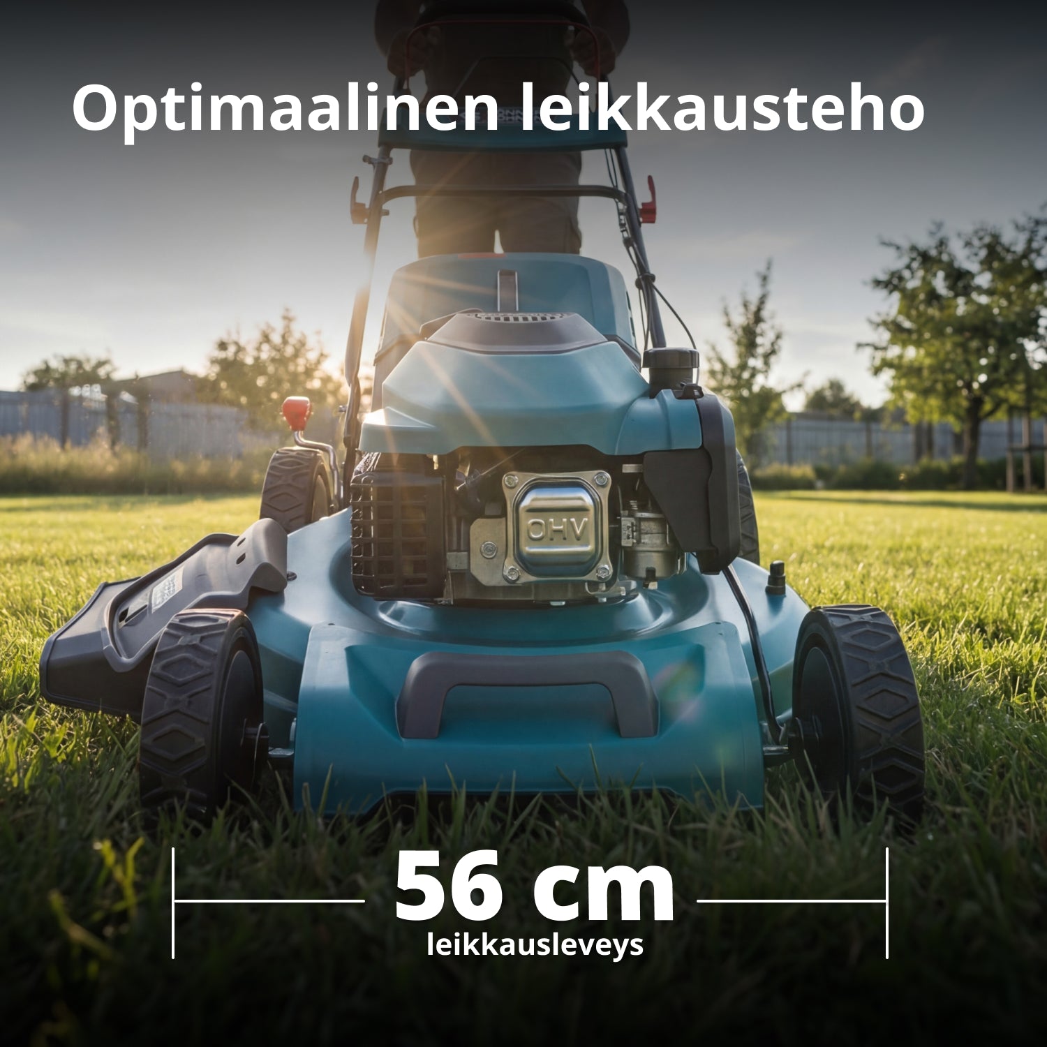 Bensiinikäyttöinen ruohonleikkuri KS 56LMG-SP