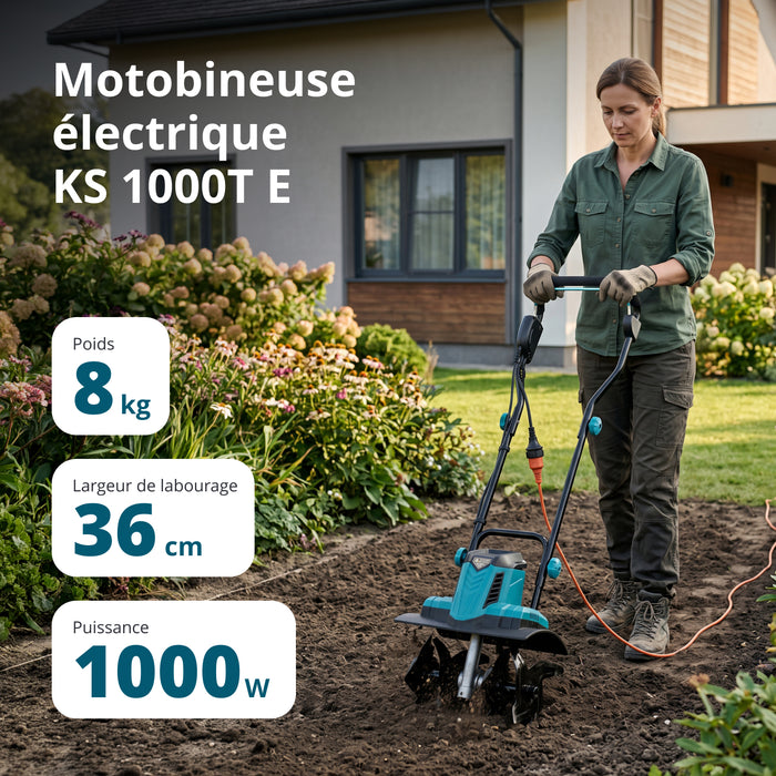 Motobineuse électrique KS 1000T E