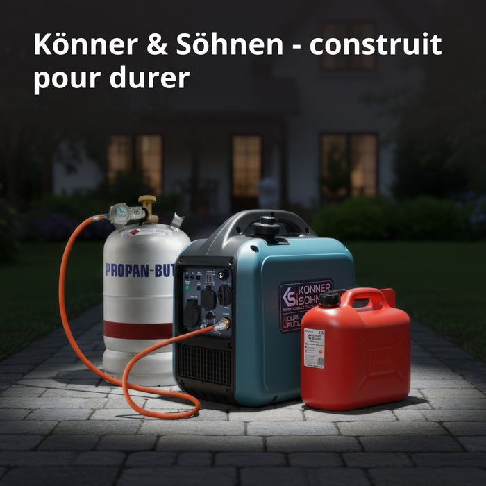Groupe électrogène Inverter (gaz/essence) KS 1900iG S (Reconditionné – État excellent)