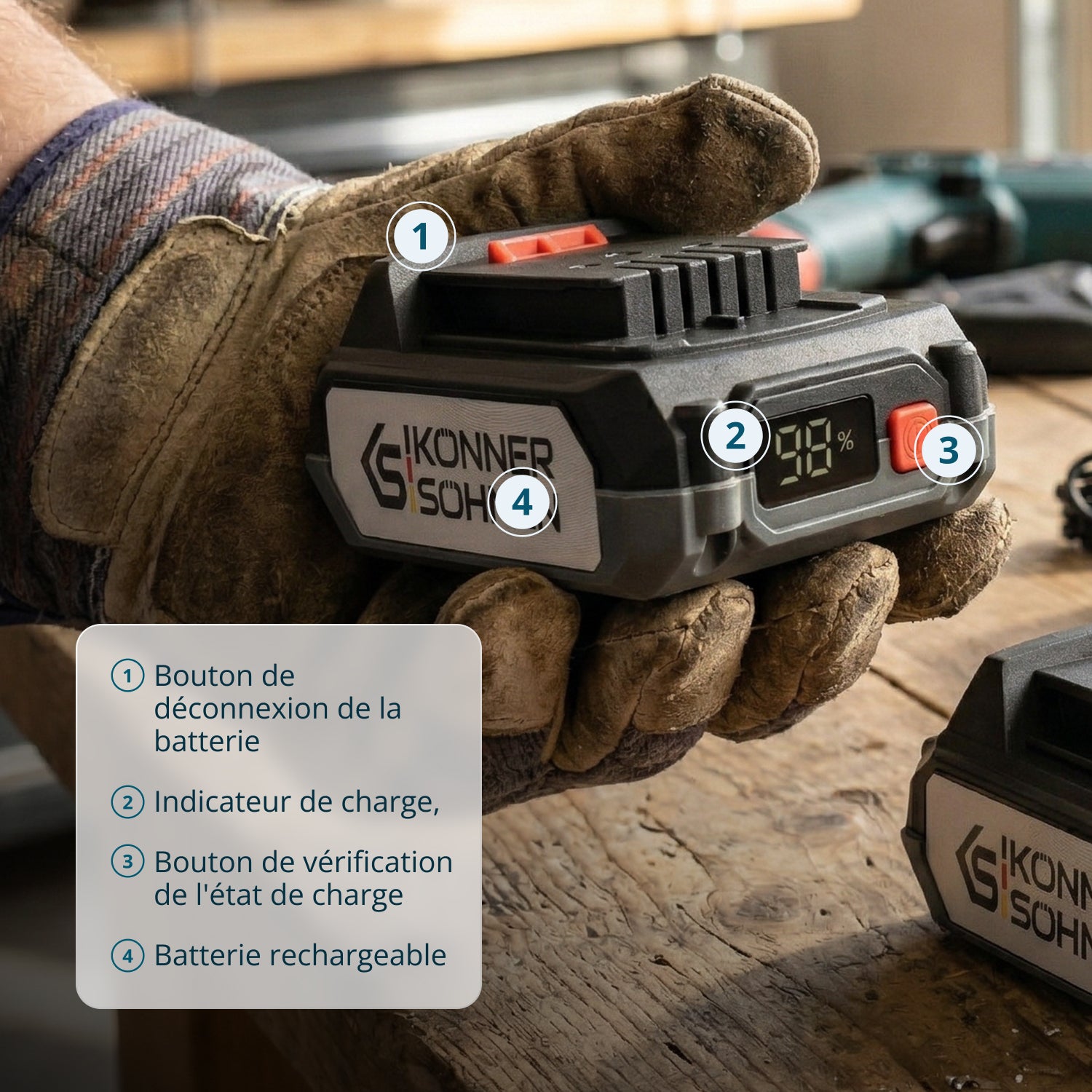 Kit de démarrage KS 20V2-1-DUAL