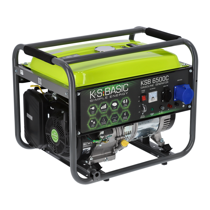 Bensiinikäyttöinen generaattori 'K&S BASIC' KSB 6500C