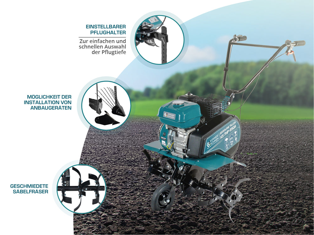 Бензинов култиватор KS 7HP-850A