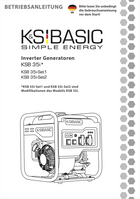 Inverter-Generator KSB 35i