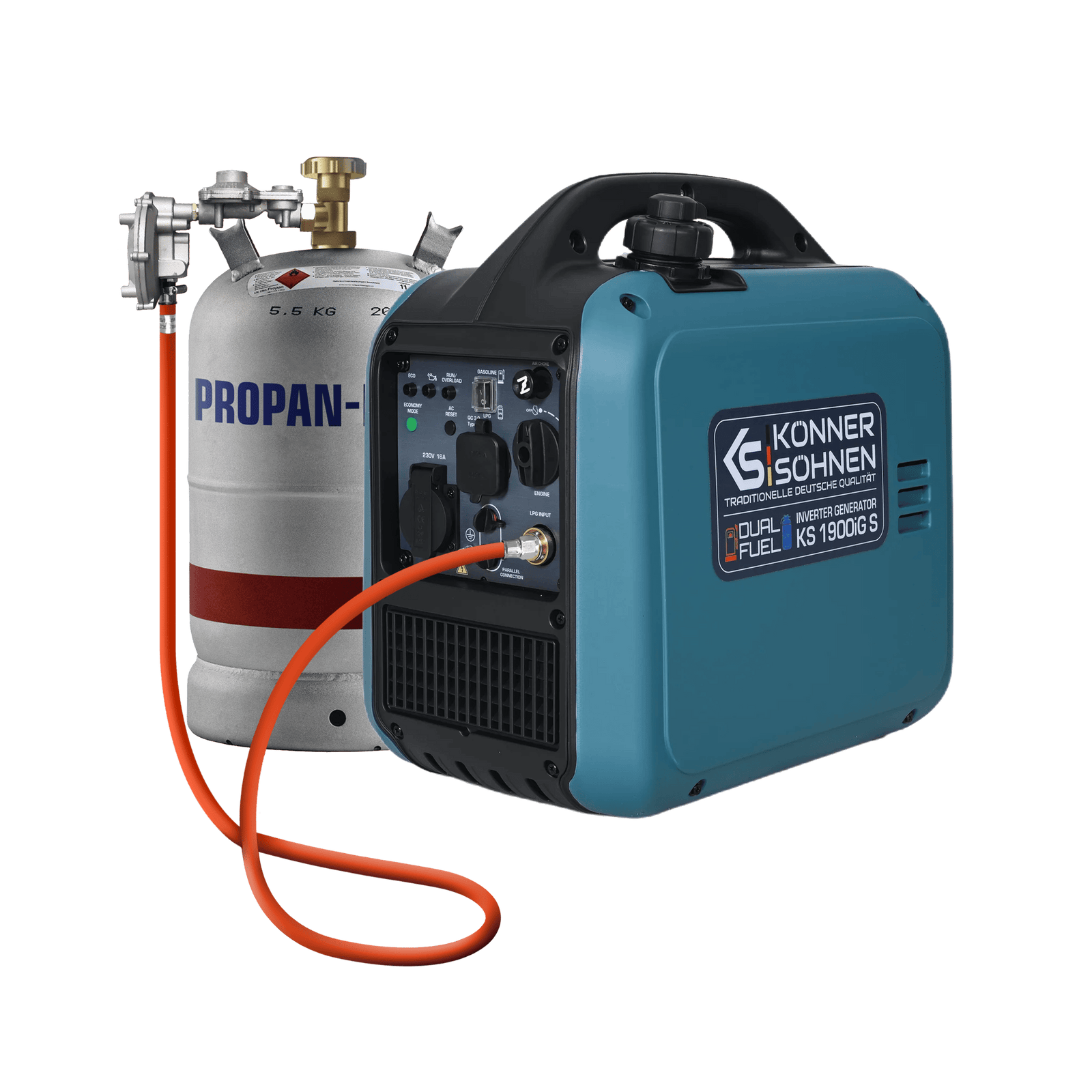 Gerador inversor (GPL/gasolina) KS 1900iG S