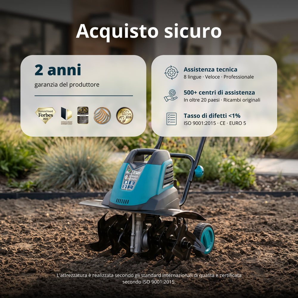 Motozappa elettrica KS 1500T E