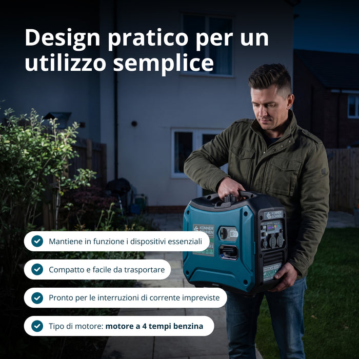 Generatore inverter KS 3000i S