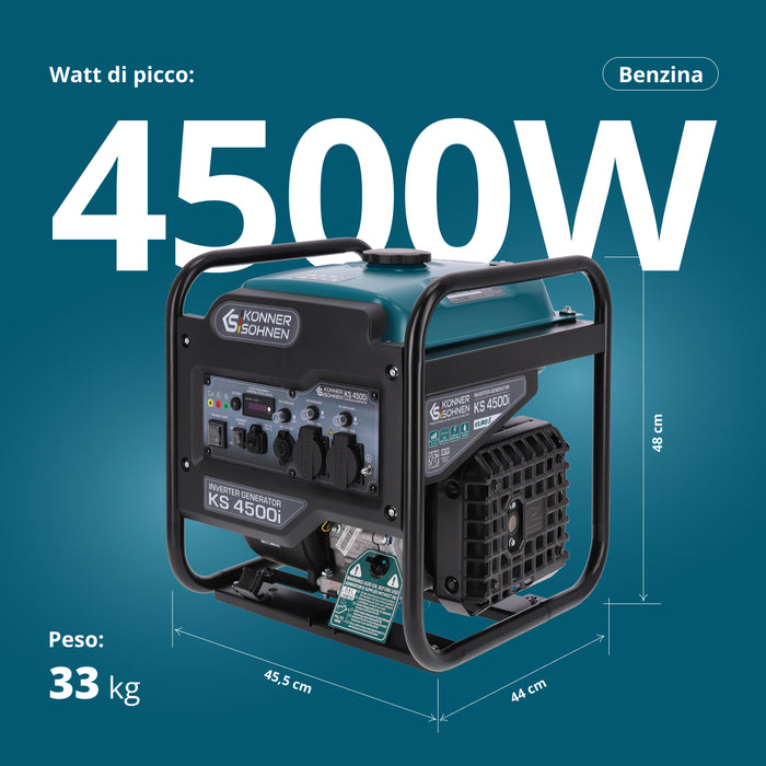 Invertorový generátor KS 4500i