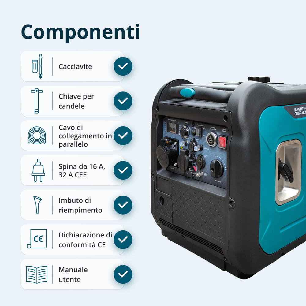 Invertergenerator KS 5500iE S ATSR