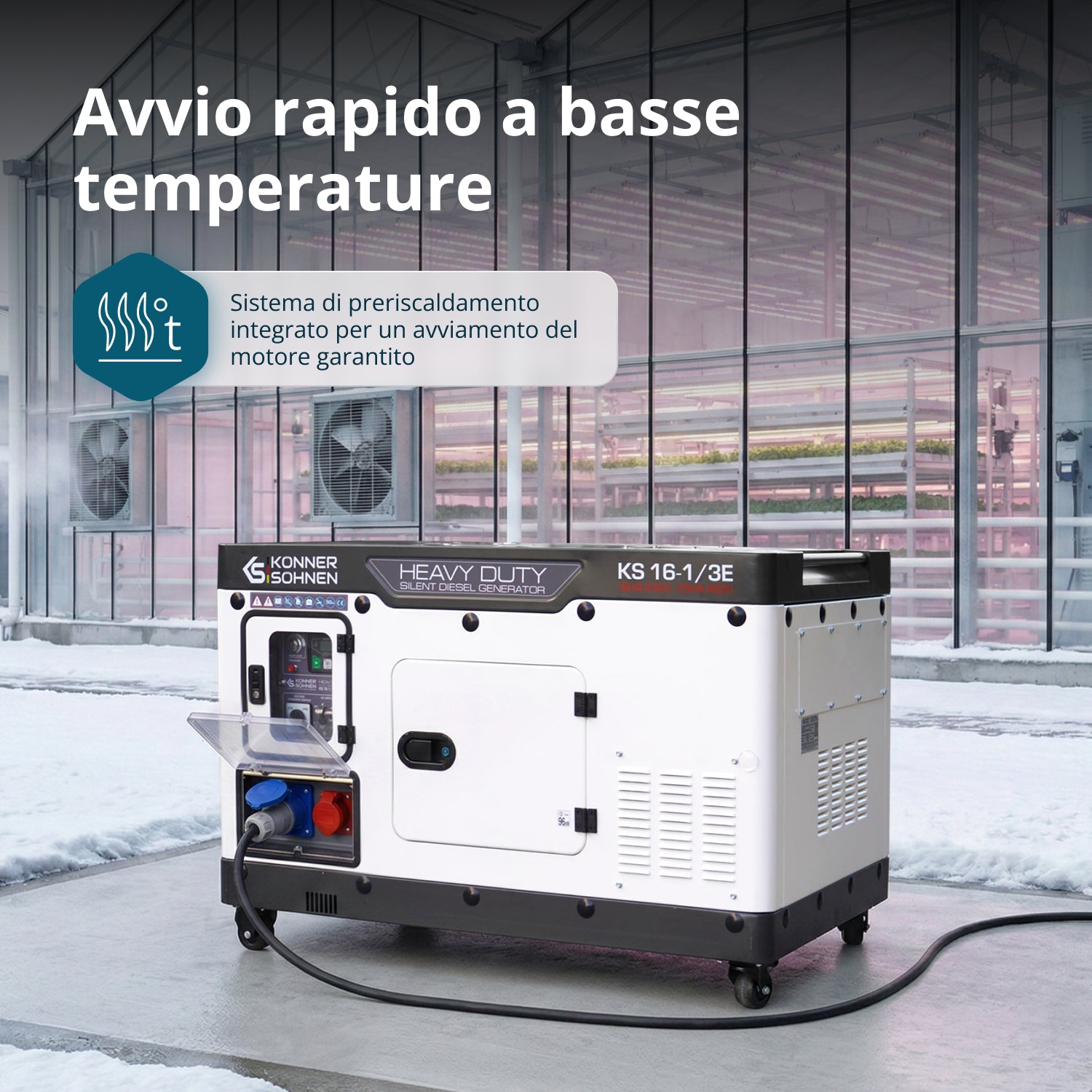 Dieselgenerator KS 16-1/3E