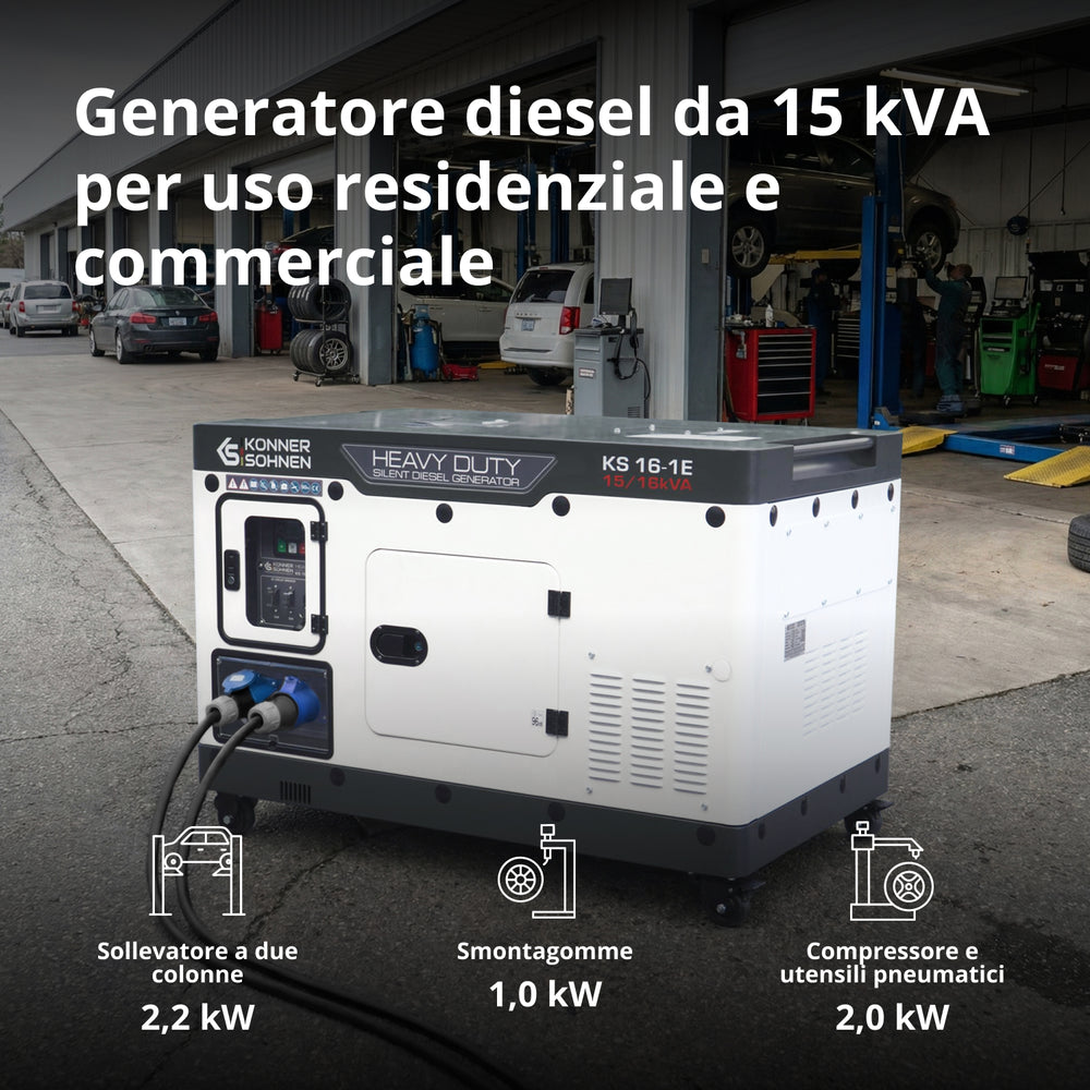 Dieselový generátor KS 16-1E