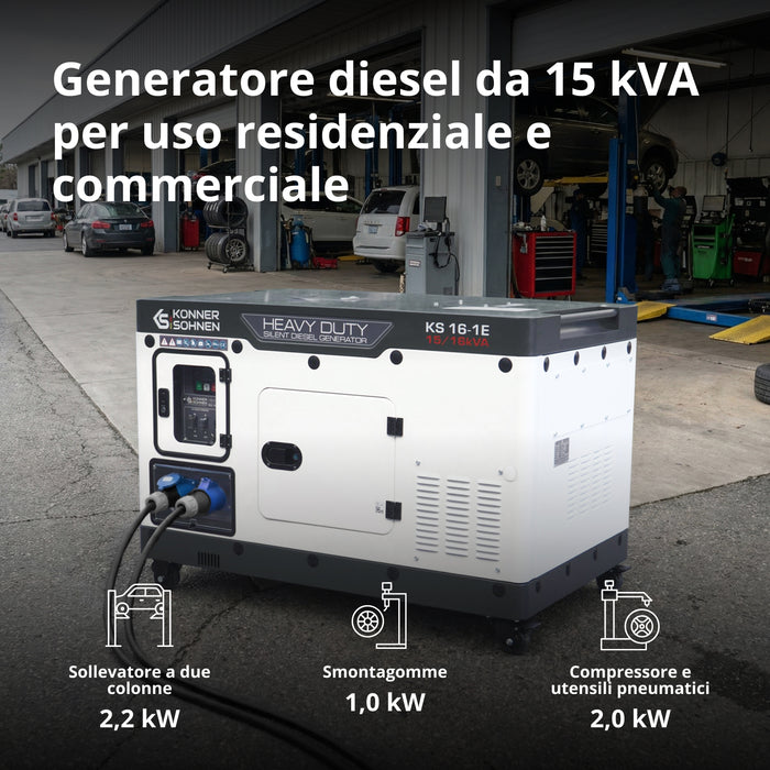 Dieselový generátor KS 16-1E