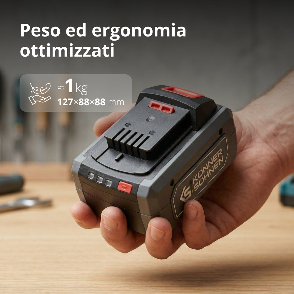 20V Litiumbatteri KS 20V8-2