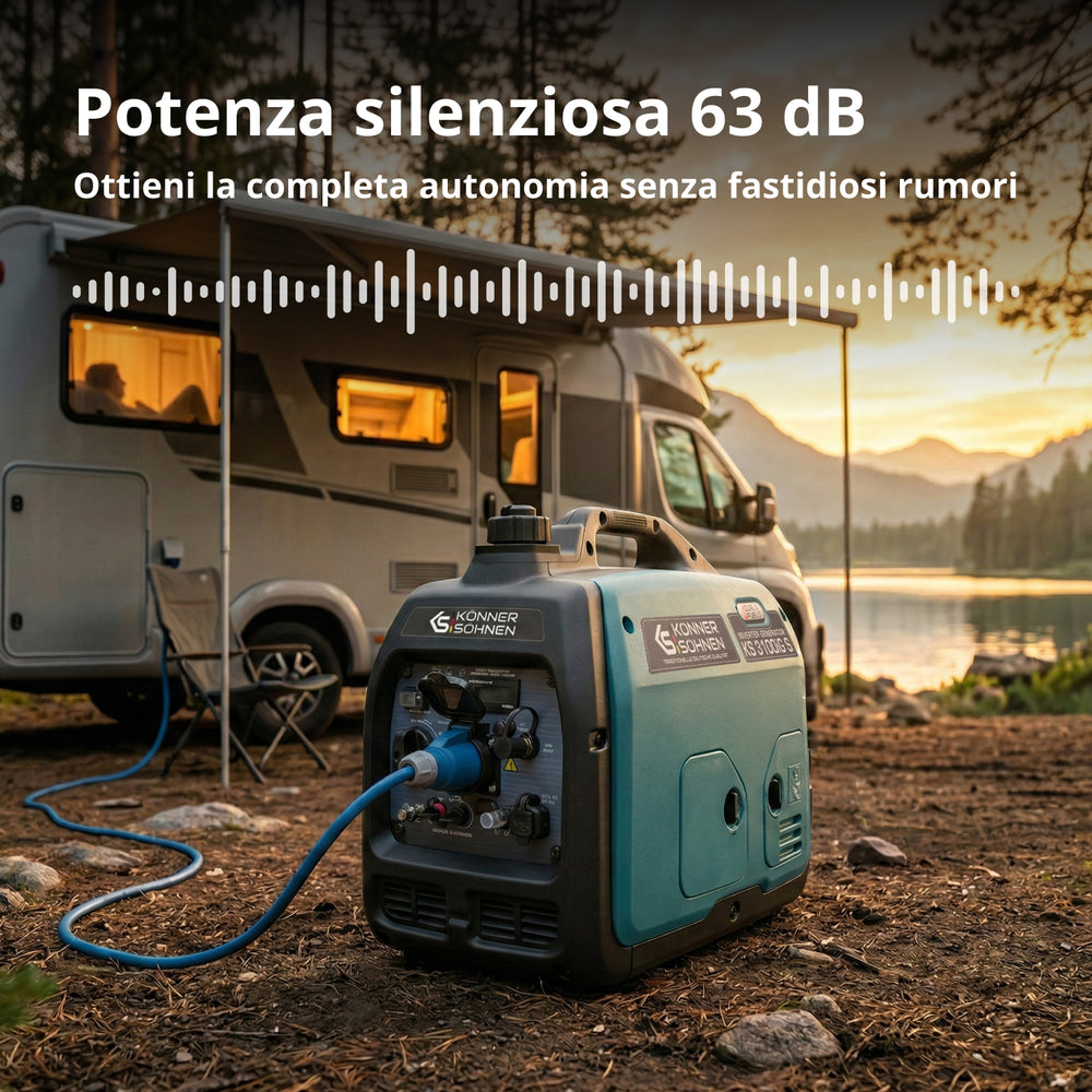 gerador inversor a GPL/gasolina KS 3100iG S