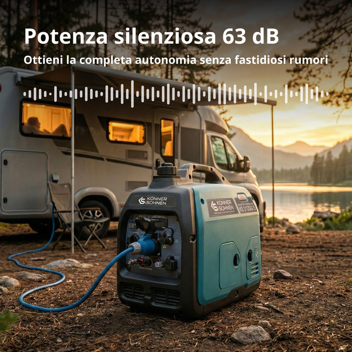 gerador inversor a GPL/gasolina KS 3100iG S
