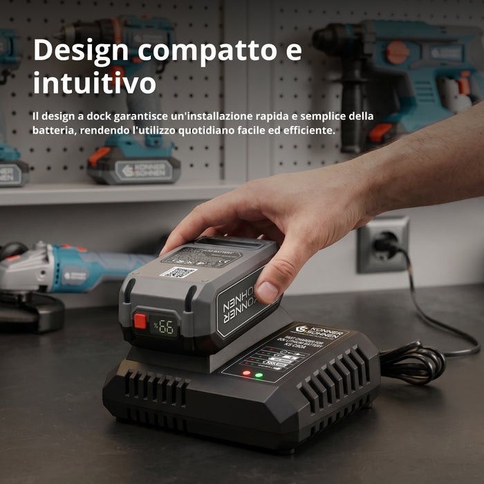 Brzi punjač za 20V litijumsku bateriju KS C90A