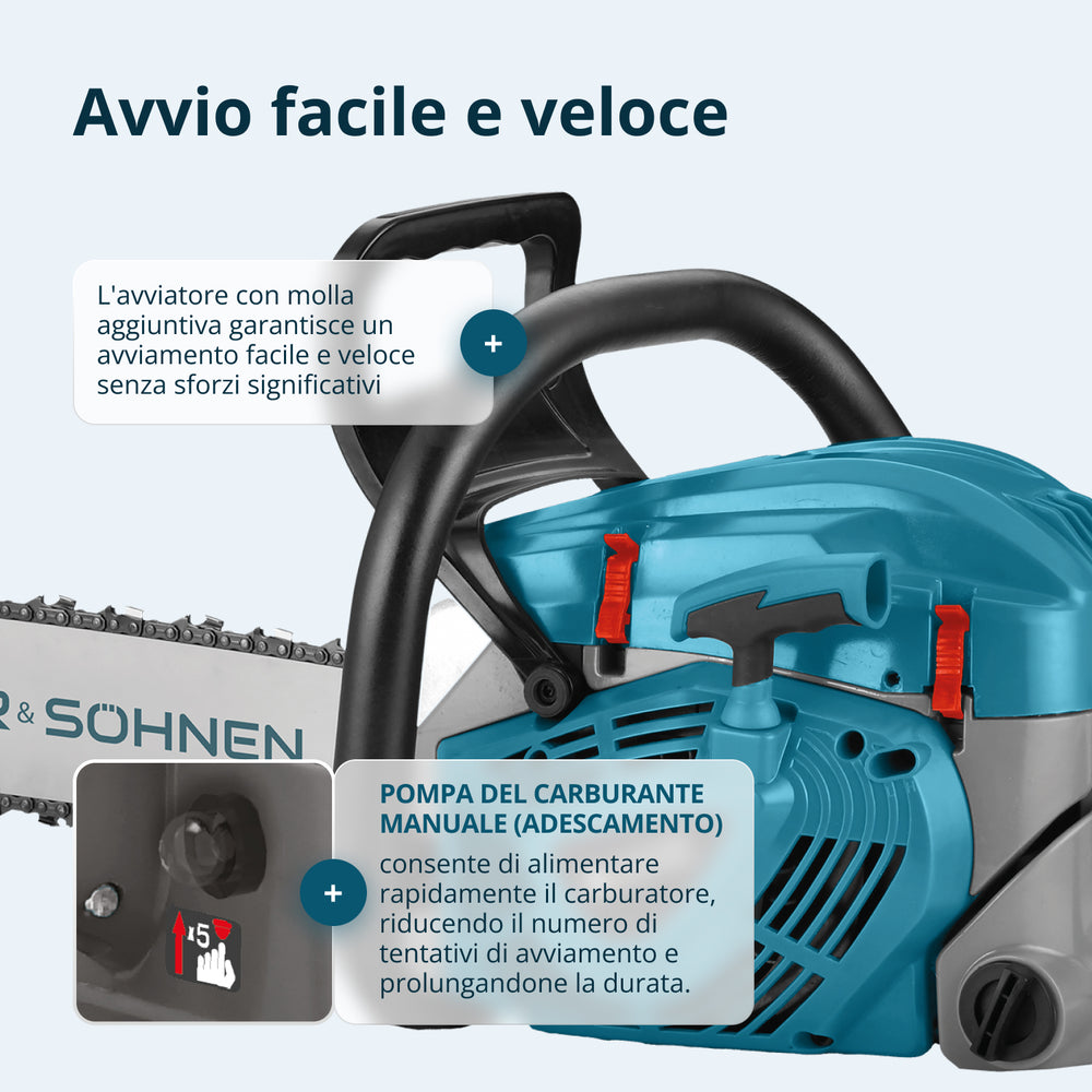 Benzinska motorna testera KS CS40G-20