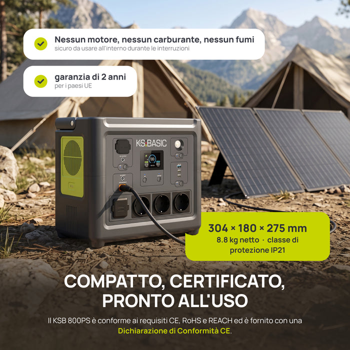 Přenosná elektrárna KSB 800PS
