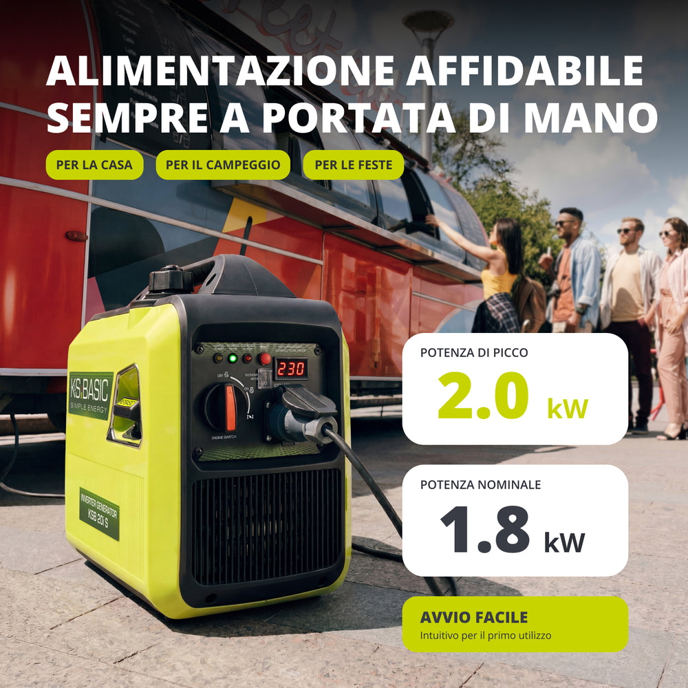 Γεννήτρια inverter KSB 20i S
