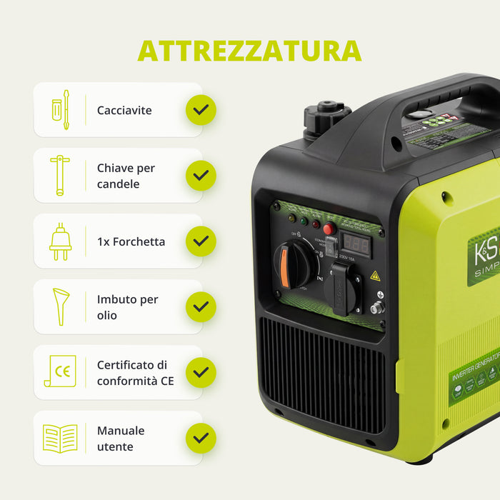 Γεννήτρια inverter KSB 20i S