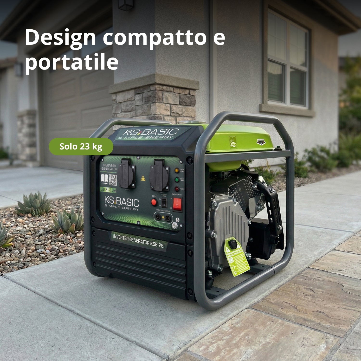 Invertorový generátor KSB 28i
