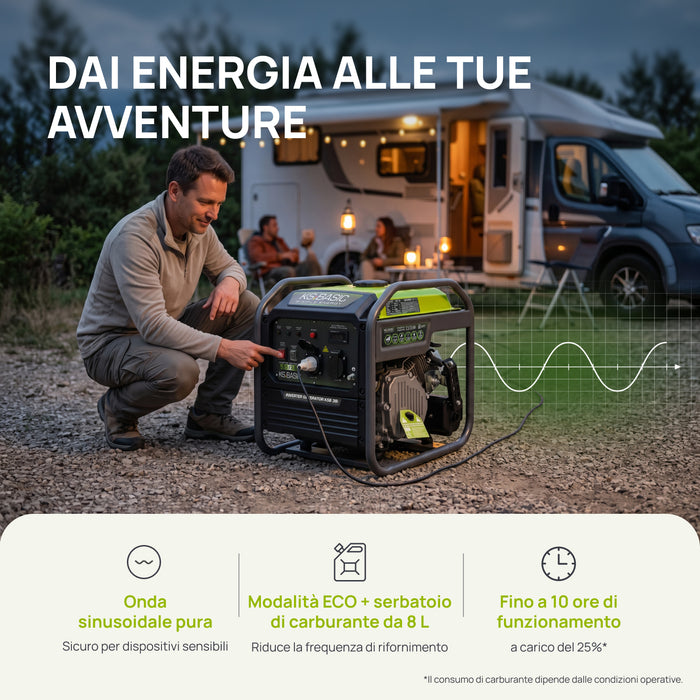 Invertorový generátor KSB 38i