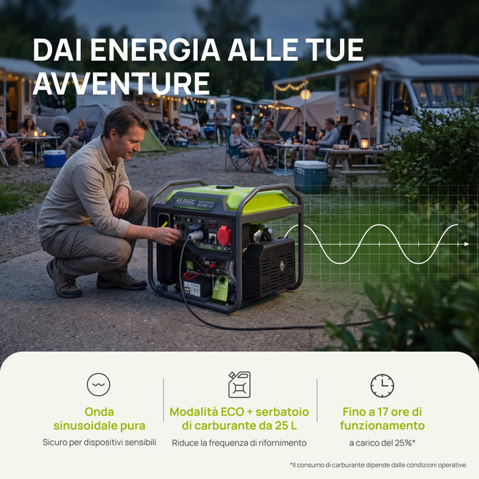 Invertorový generátor KSB 80iE-1/3