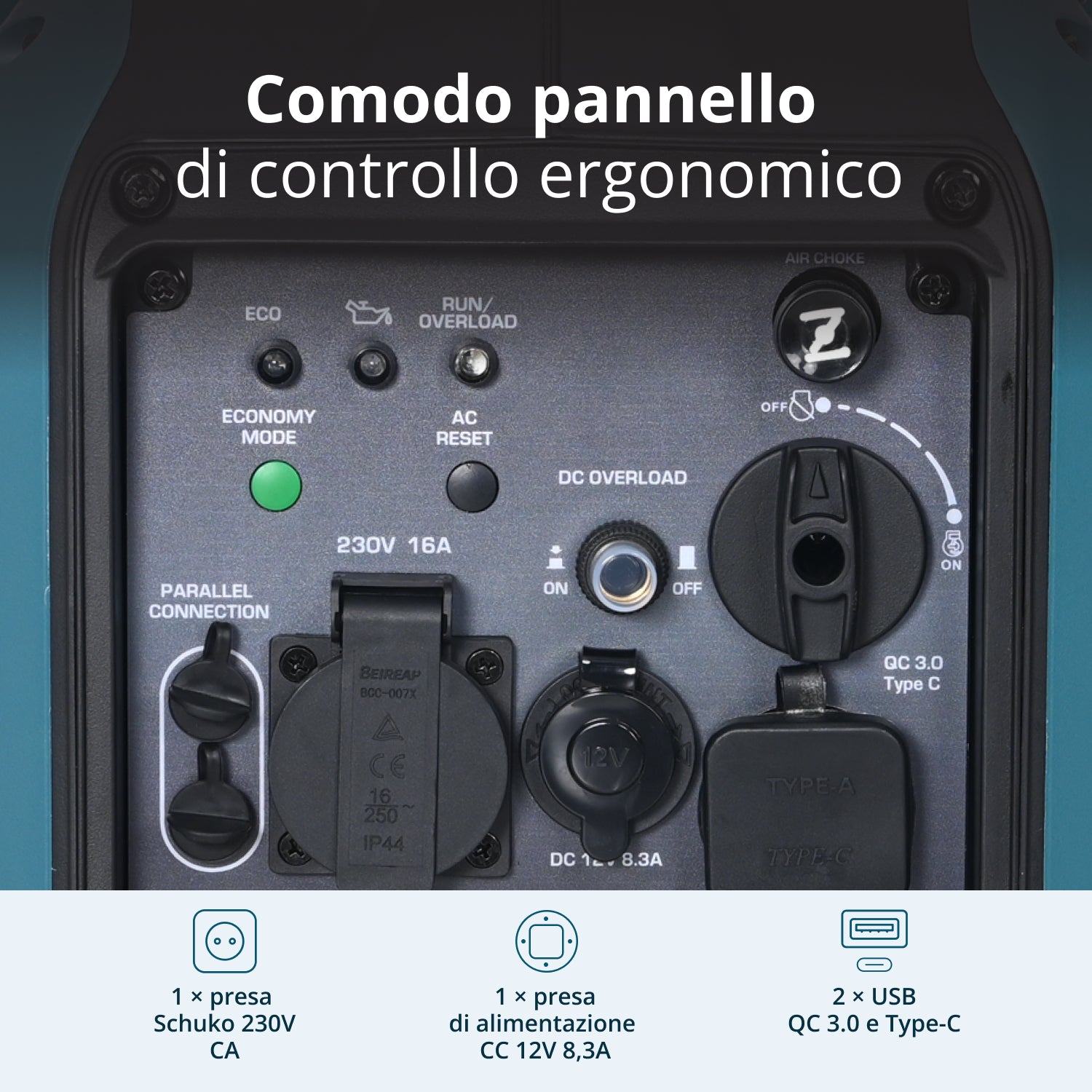 Invertorový generátor KS 1900i S