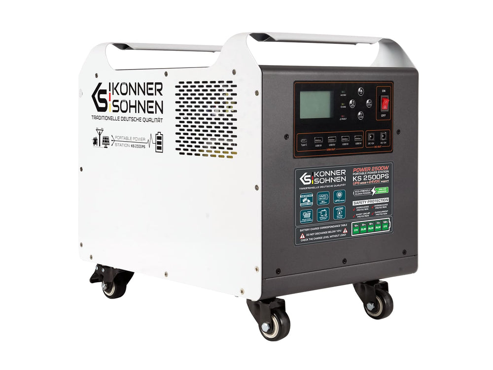 Central eléctrica portátil KS 2500PS