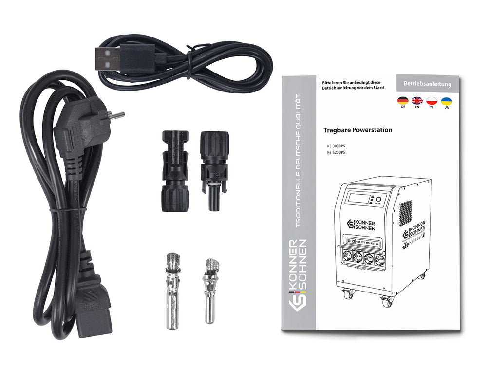 KS 3000PS Stazione di Alimentazione Portatile 3-in-1