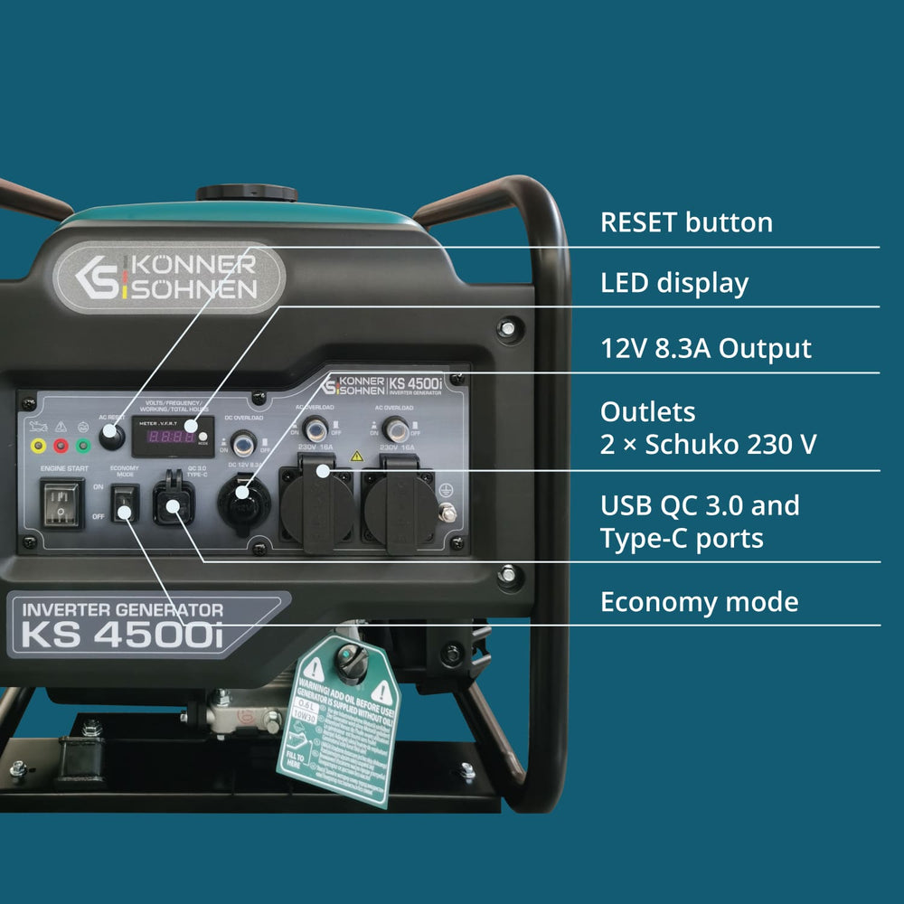 Invertergenerator KS 4500i