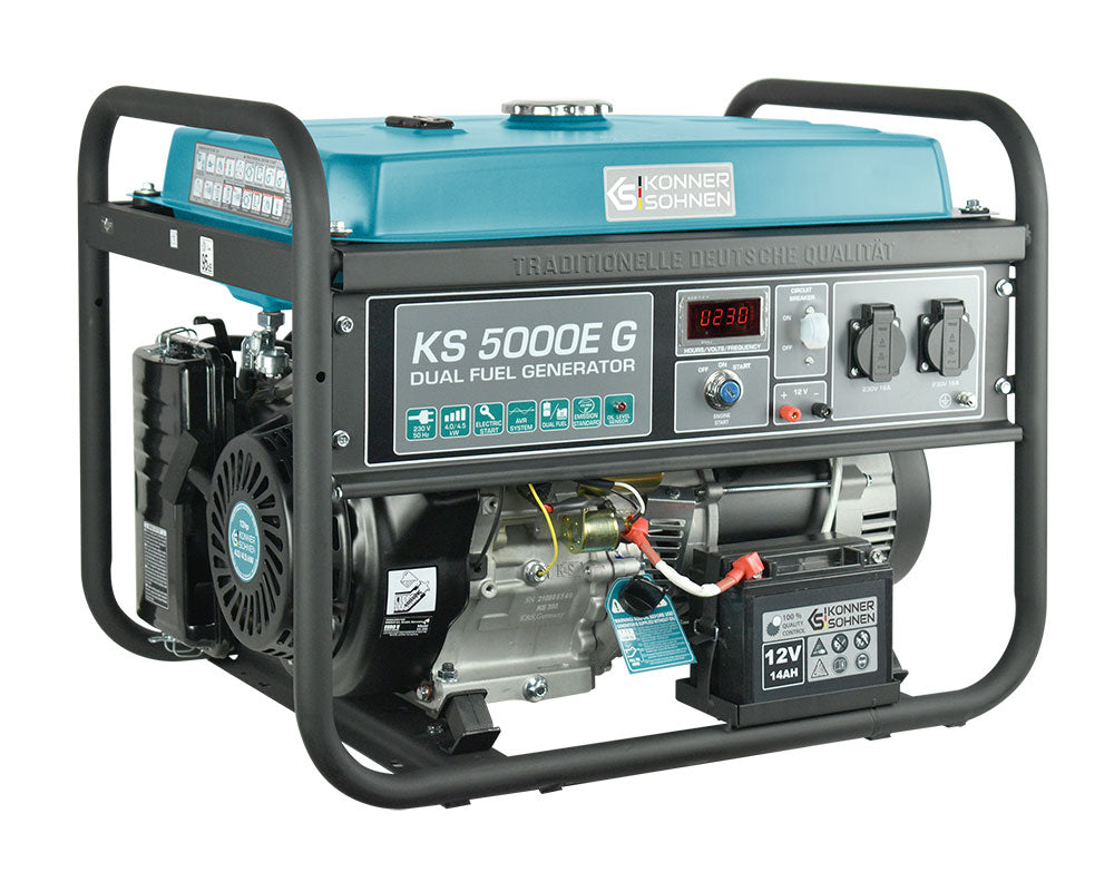 Γεννήτρια LPG/Βενζίνης «Könner & Söhnen» KS 5000E G