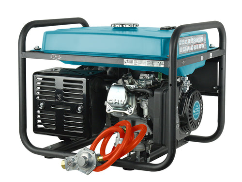 LPG/benzínový generátor „Könner & Söhnen“ KS 5000E G